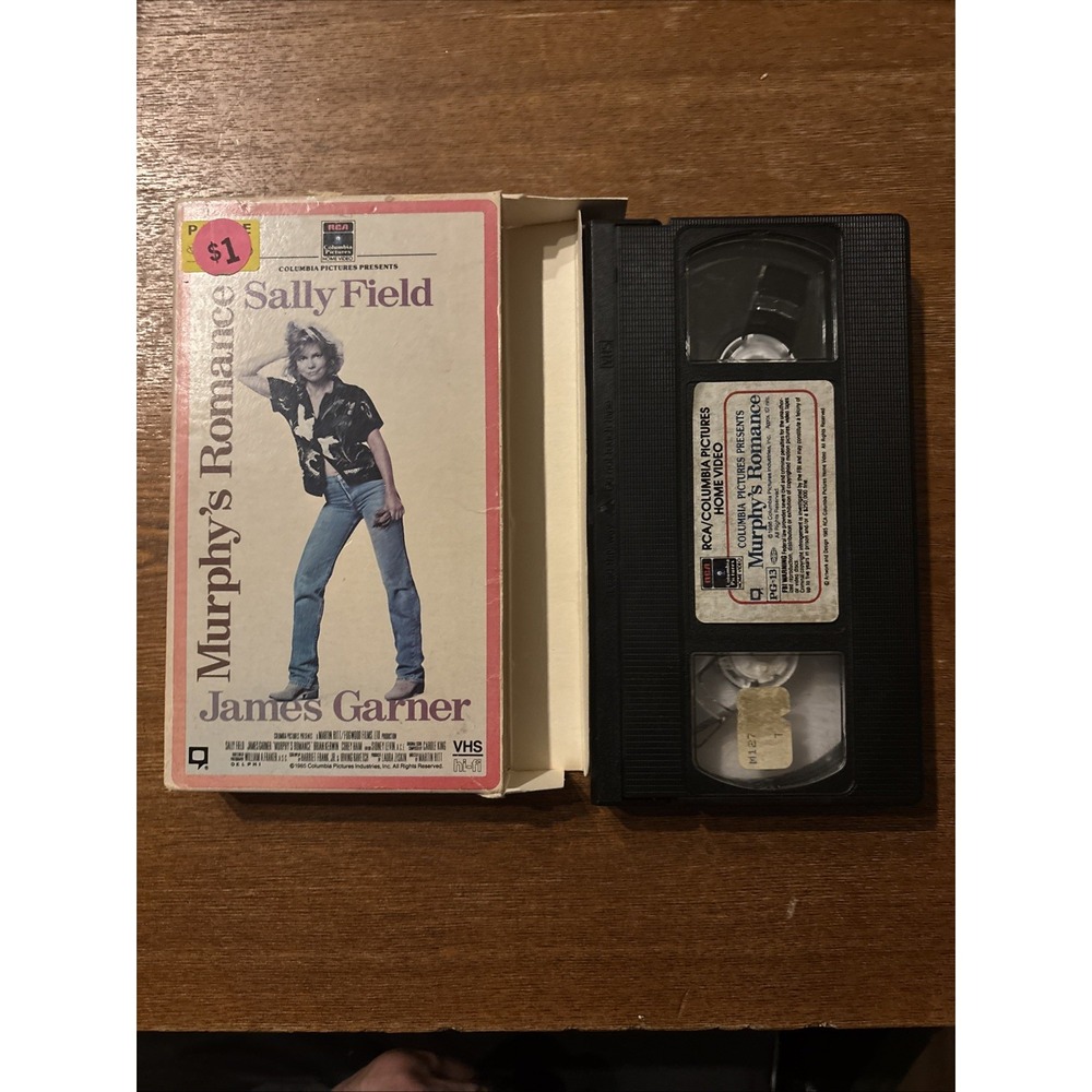 Murphy's Romance - Sally Field (VHS, 1996) James Garner Romantic Comedy